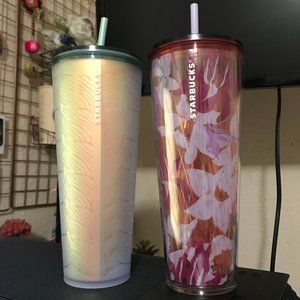 SET OF 2 STARBUCKS TUMBLER SPRING 2021